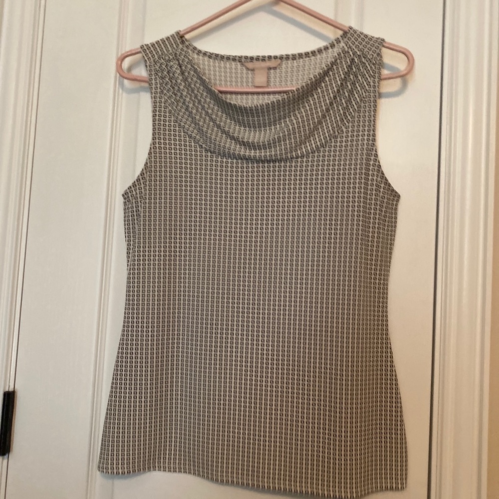 BANANA REPUBLIC Geometric Sleeveless Top
